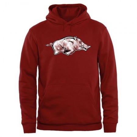 Arkansas Razorbacks Big & Tall Classic Primary Pullover Hoodie Cardinal