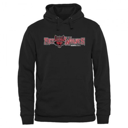 Arkansas State Red Wolves Classic Wordmark Pullover Hoodie Black