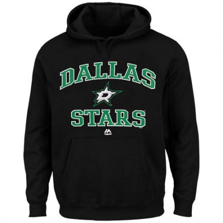 Dallas Stars Majestic Heart & Soul Hoodie Black