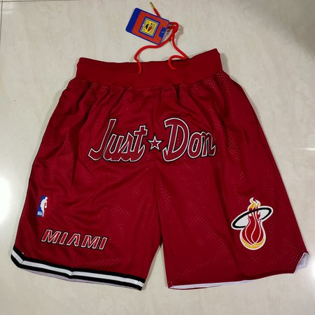 Miami Heat Red Shorts