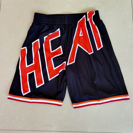 Miami Heat Black Shorts